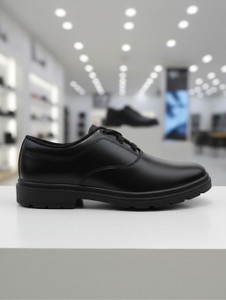 Shoegears Boys Lace School Shoes