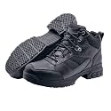Shoes for Crews Unisex Slip-Resistant Soft Toe Work Boots - Comfortable, Water-Resistant & Non-Slip Work Boots for Men & Women - Voyager II