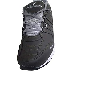 Shoes Wonder-13 Grey Firozi Mesh Shoes