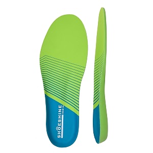 shoeshine shock absorbing shoe gel and foam insole pain relief shoe insert sole - uk 8 to 9 for plantar fasicitis