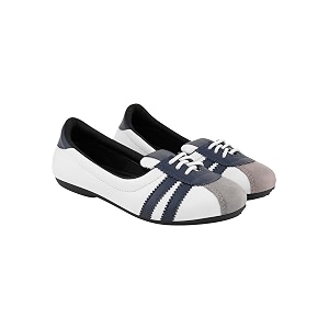 Shoetopia Classic Lace-Up Ballet Flats for Women