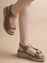 SHOETOPIA Girls Velcro Flats