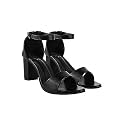 Shoetopia Stylish Ankle Strap Block Heeled Sandals
