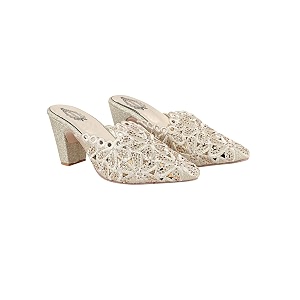 Shoetopia Womens Girls Party Ethnic Block