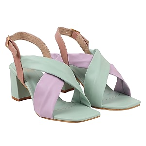 Shoetopia Womens Block Heel Sandals
