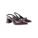 Shoetopia Women39s Block Heels Pointed Toe Slip-On