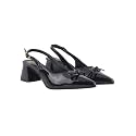 Shoetopia Women39s Block Heels Pointed Toe Slip-On