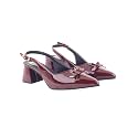Shoetopia Women39s Block Heels Pointed Toe Slip-On