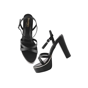 Shoetopia Womens Fast 1 Heeled Sandal