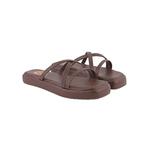 Shoetopia Womens Flat Slide Sandals Cushioned