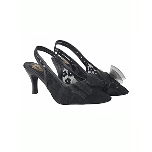 Shoetopia Womens Kitten Heel Sandals Slip-On
