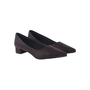 shoetopia women39s low block heel pumps  elegant pointed toe slip-on dress in textured finish  comfortable office amp formal footwear