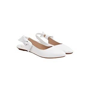 Shoetopia Womens Pointed Toe Flats with Side