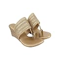 Shoetopia Women39s Wedge Heel Kolhapuris