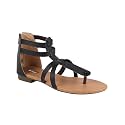 Shoetopia Women Gladiator Flats Sandal