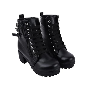 Shoetopia Women Lace Up Boot
