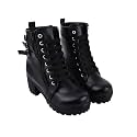 Shoetopia Women Lace Up Boot