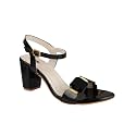 Shoetopia WomensGirls Backstrap Solid Block Heels