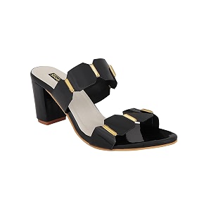 Shoetopia Womens Girls Solid Heels