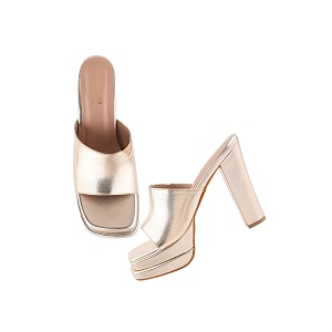 Shoetopia Womens Hippo 1 Heeled Sandal
