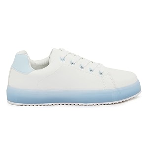 shoexpress Womens Low Ankle Sneakers with Lace-up