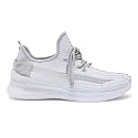 shoexpress Womens Textured Sneakers with Lace-up Closure