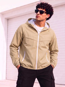 Shofiza Full Sleeve Solid Men Jacket