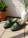 SHOKIYA Women Green Flats