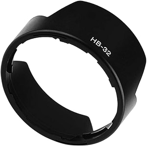 hb-32 bayonet lens hood  petal-shaped sunshade for 18-70mm 18-105mm 18-135mm 18-140mm zoom lenses  anti