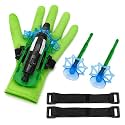 Shooting Gloves (1pc) -(1 x Spider Web Shooters1 x Gloves1 x Sucker Darts x 2 belts2) Web Shooters Toy | Hero Launcher Wrist Web Shooting Action, Sticky Wall Soft Bomb
