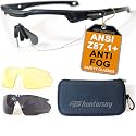 HTS HUNTERSKY Ballistic Shooting Glasses ANSI Z87+ Protective Eyewear