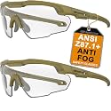 HTS HUNTERSKY Ballistic Shooting Glasses ANSI Z87+ Protective Eyewear