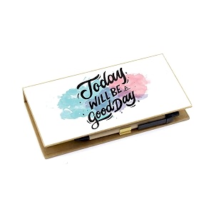Shopaholic Eco-Friendly Stationary Set with Paper Clips