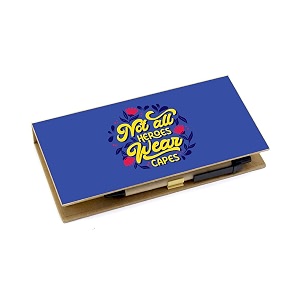 Shopaholic Eco-Friendly Stationary Set with Paper Clips