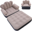 shoparam PVC 3 Seater Inflatable Sofa