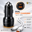 shopbucket 100 W Qualcomm Certified Turbo Car