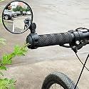 SHOPEE 1 Pack Bar End Bike Mirrors, Mountain Bicycle Rear View Mirrors 360 Dregree Rotatable Adjustable Handlebar Mounted Plastic Convex Mirror for Mountain Road Bike Cycling