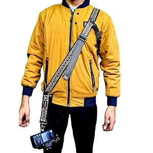 shopee polyester slingsingle camera strapharness for slrdslr and mirrorless cameras - adjustable universal sturdydurable