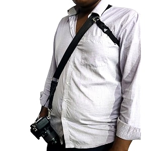 shopee polyester slingsingle camera strapharness for slrdslr and mirrorless cameras - adjustable universal sturdydurable