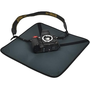 shopee wrapping cloth for camera shockproof camera protective wrap foldable waterproof wrapping pleated cloth for dslr with lens adjustable camera case bag protector 1734x1734 black