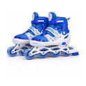 Shopeleven PU Flashing Wheel Aluminum Alloy In-Line Skates Adjustable Size In-line Kids Size  6 UK - 8 UK