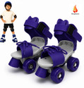 Shopeleven Quad Roller Skates for Kids 4-12Y