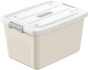 SHOPIVAAN Plastic Utility Container  - 9 kg (Beige)