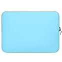 Shopizone Laptop Sleeve fits Upto 11" Laptop/MacBook, Wrinkle Free, Padded, Waterproof Light Neoprene Carrying Bag Case Cover Sleeve Pouch, for Men and Women|Blue