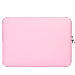 shopizone laptop sleeve fits upto 1134 laptopmacbook wrinkle free padded waterproof light neoprene carrying bag case cover sleeve pouch for men and womenblue