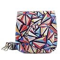 Shopizone Classic Vintage PU Leather Compact Case with Strap for Fujifilm Instax Mini 9/8 /8+ (Kaleidoscope -Multi Color)