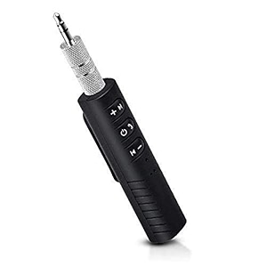 wireless bluetooth audio receiver for xiaomi mi 5  xiaomi mi5  xiaomi mi 5 bluetooth audio receiver adapter 35mm jack aux audio music car kit speaker earphone headphone headset hands-free blackwhite