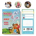 SHOPNDIA Alphabet Eco-Friendly Reusable Notebooks for Kids