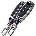 SHOPOFLUX Metal Key Cover Compatible with Nissan