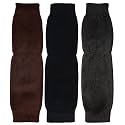 ShopOlica Unisex Woolen Thermal Warm Leg Warmers and Finger less Long Socks Protective Knee Cap For Winter Wear
